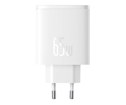 Ładowarka i akumulator Baseus OS-Cube Pro Fast Charger 2C+U 65W EU White